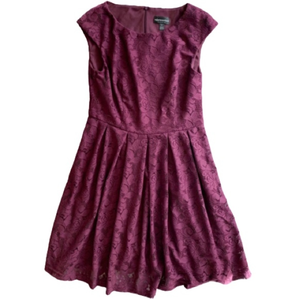 Purple Lace Dress